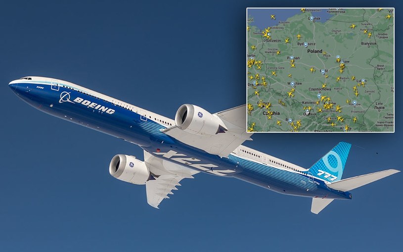 Każdy samolot pasażerski można zobaczyć w aplikacji z radarem. /Boeing /materiał zewnętrzny