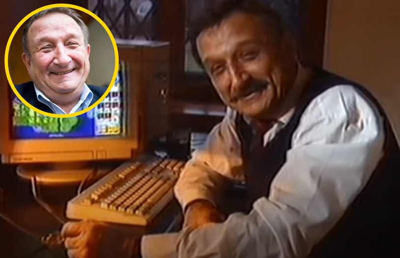Kazimierz Kaczor w kąciku RTS programu TV o grach: "Joystick" emitowanym w latach 90. w stacji TVP. Fragment odcinka znaleziony w serwisie YouTube.com na kanale @axel axels /materiały źródłowe