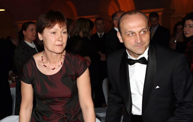 Kazimierz Marcinkiewicz z żoną Marią /Piotr Fotek /Reporter