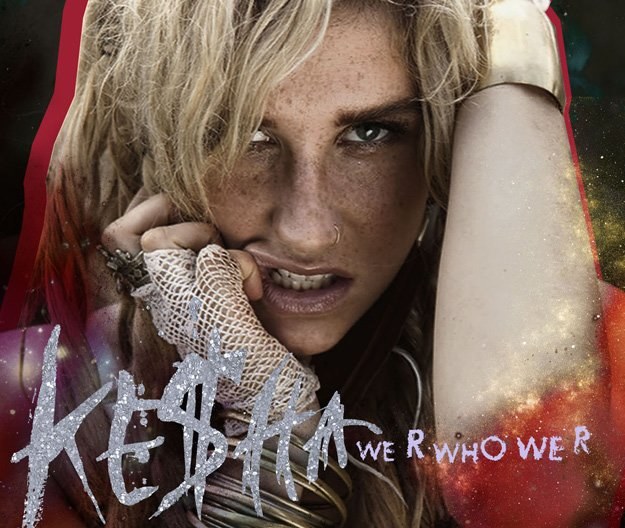 Ke$ha na okładce singla "We R Who We R" /