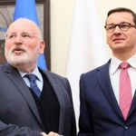 KE pozwie Polskę? Wszystko zależy od spotkania Timmermans-Morawiecki