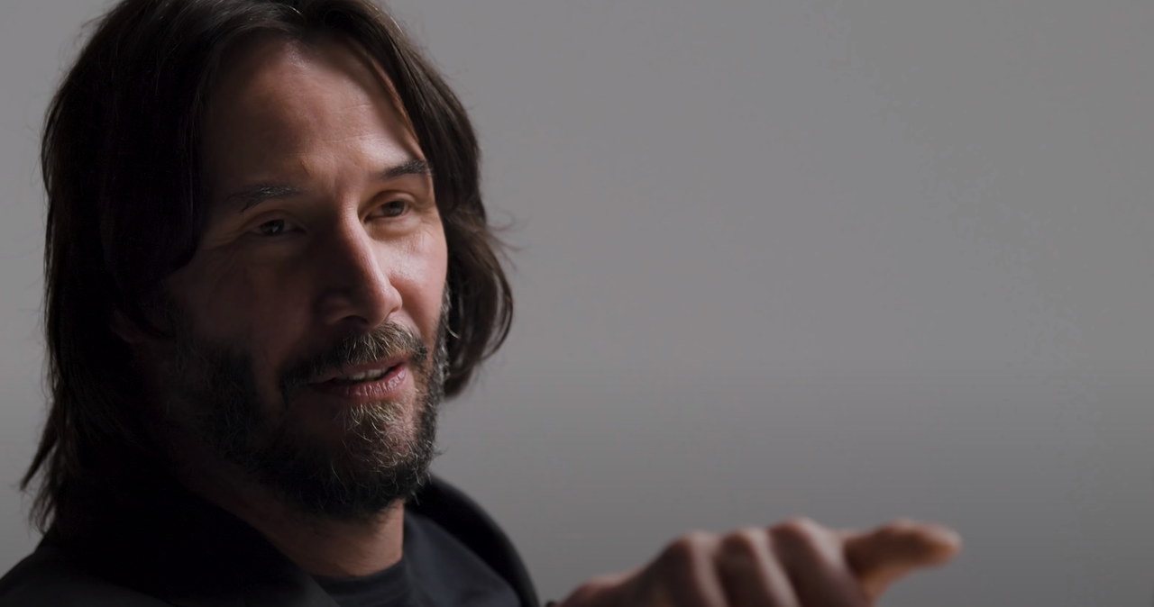 Keanu Reeves - framgnet wywiadu dla serwisu The Verge.com /materiały prasowe