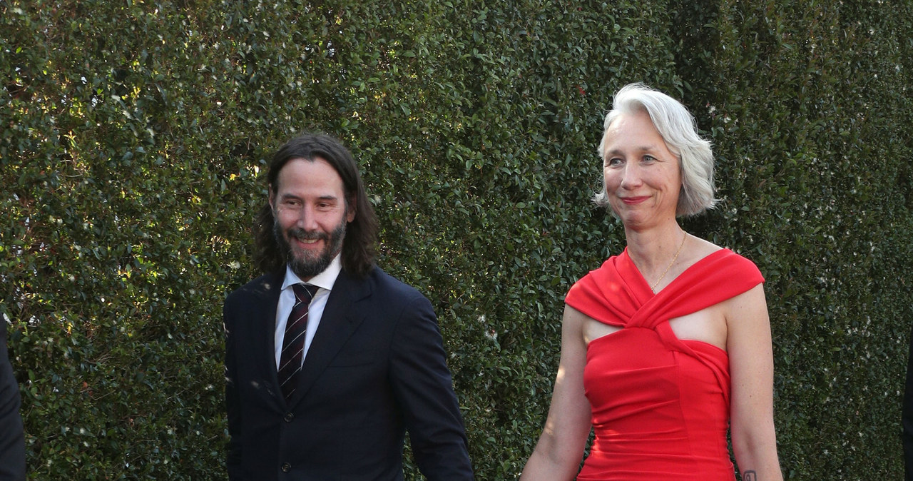 Keanu Reeves i Alexandra Grant na gali w LA /SplashNews.com/East News /East News