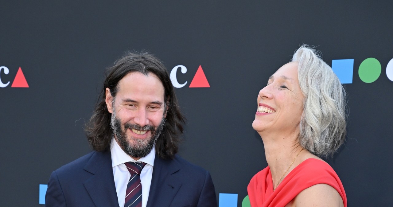 Keanu Reeves i Alexandra Grant /Axelle/Bauer-Griffin/FilmMagic /Getty Images