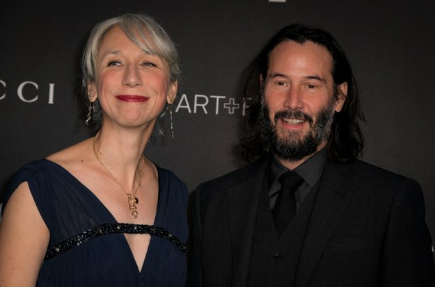 Keanu Reeves i jego dziewczyna Alexandra Grant / EPA/CHRISTIAN MONTERROSA /PAP