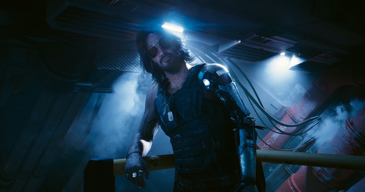 Keanu Reeves w roli Johnny'ego Silverhanda /materiały prasowe