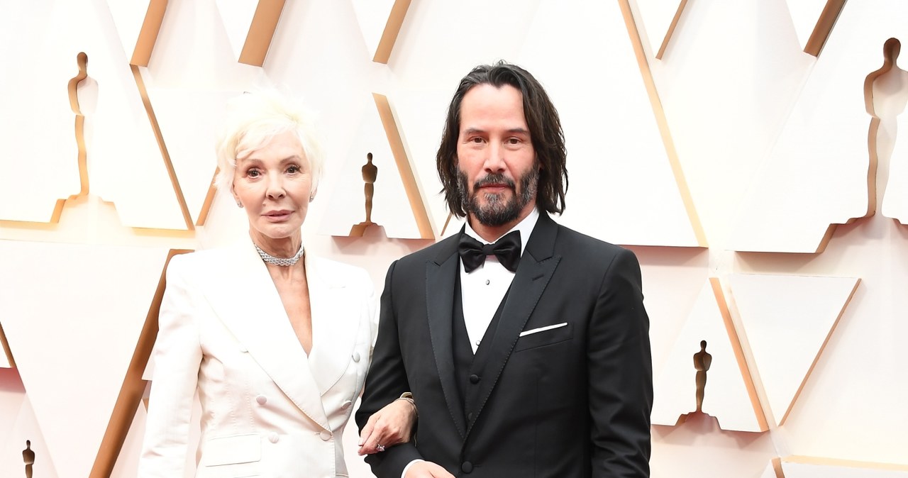 Keanu Reeves z mamą Patricią Taylor /Steve Granitz/WireImage /Getty Images