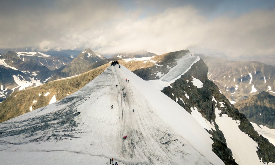 Kebnekaise na zdjęciu z drona /Shutterstock