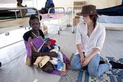Keira Knightley Odwiedziła obóz uchodźców w Południowym Sudanie
