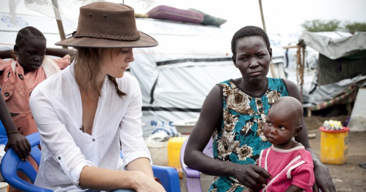 Keira Knightley Odwiedziła obóz uchodźców w Południowym Sudanie