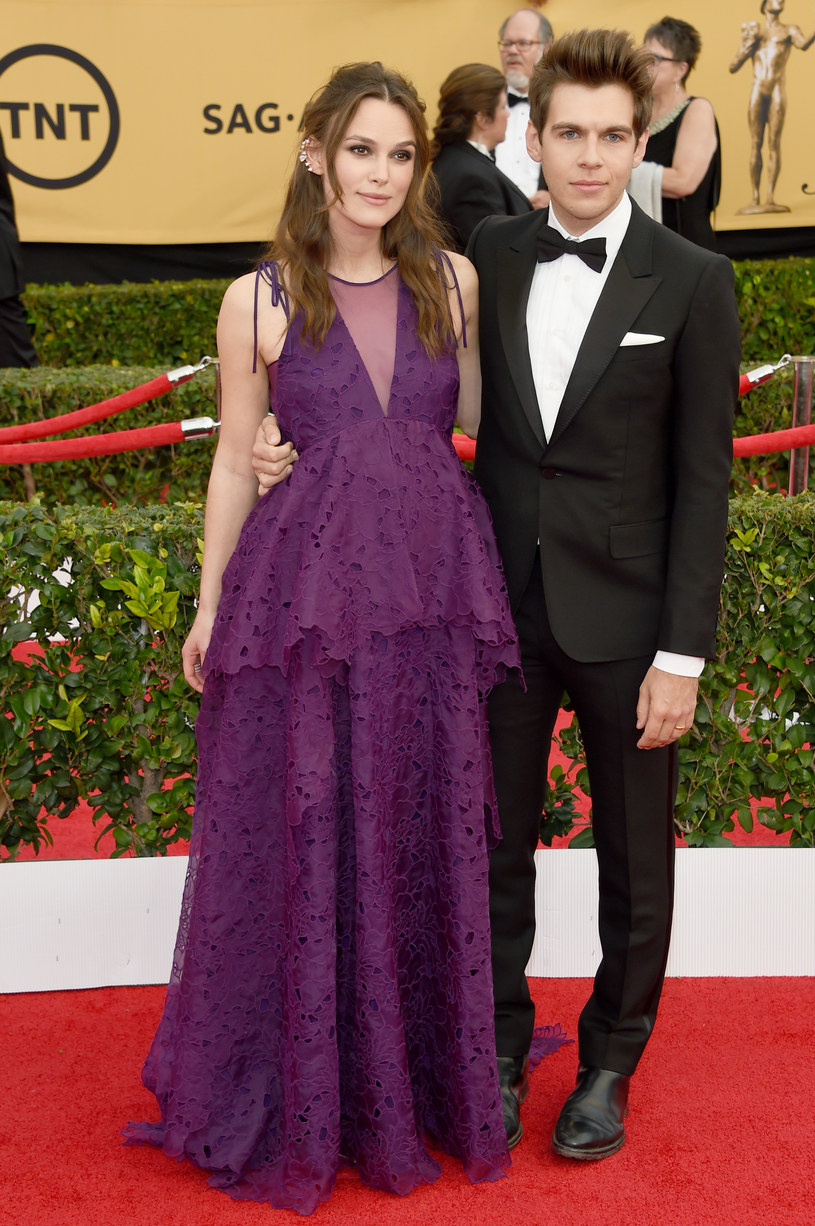 Keira Knightley z mężem /Ethan Miller /Getty Images