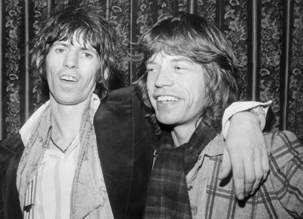 Keith Richards i Mick Jagger (The Rolling Stones) /arch. AFP