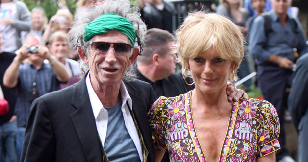 Keith Richards, Patty Hansen &nbsp; /Splashnews