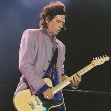 Keith Richards (The Rolling Stones) spadłby nawet z najniższego drzewa /INTERIA.PL