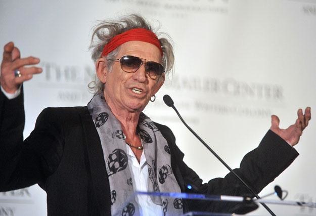 Keith Richards (The Rolling Stones) znów ma sokoli wzrok fot. Henry S. Dziekan III /Getty Images/Flash Press Media