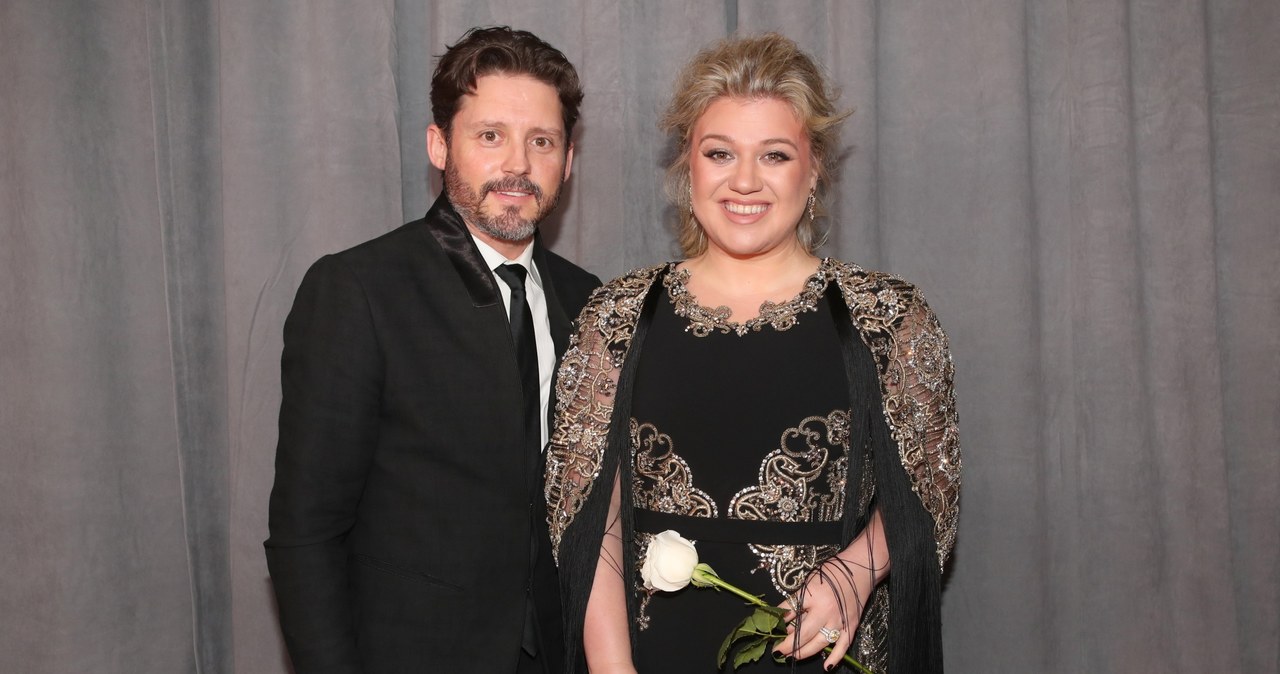 Kelly Clarkson i jej były mąż Brandon Blackstock /Christopher Polk /Getty Images