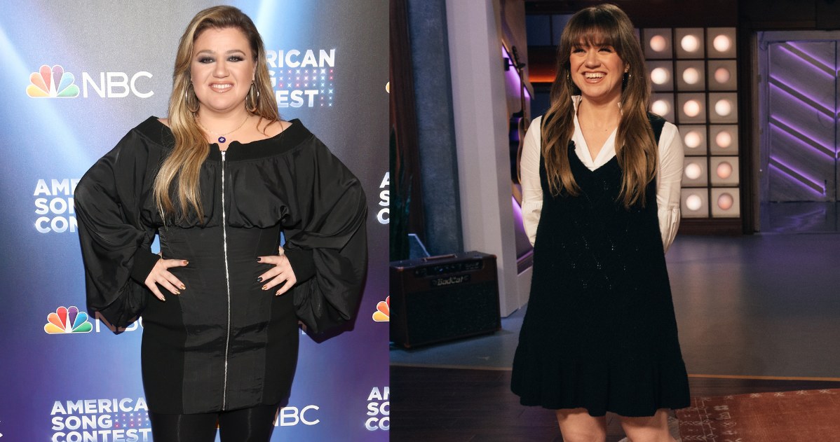 Kelly Clarkson przed i po metamorfozie /Weiss Eubanks/NBCUniversal via Getty Images /Getty Images