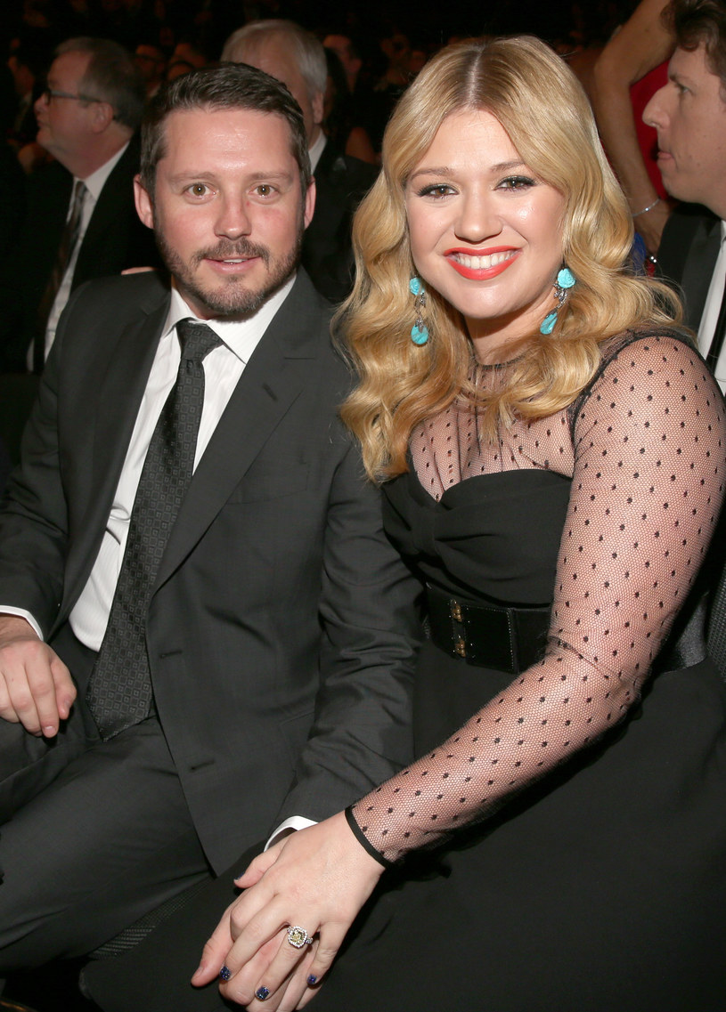 Kelly Clarkson z mężem /Christopher Polk /Getty Images