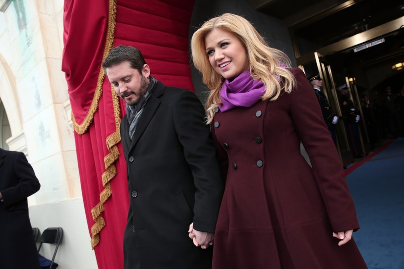Kelly Clarkson ze swoim byłym mężem /Win McNamee /Getty Images
