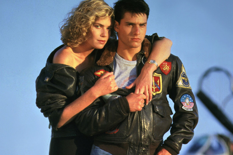 Kelly McGillis z Tomem Cruise'em na planie "Top Gun" /Paramount Pictures/Sunset Boulevard/Corbis /Getty Images