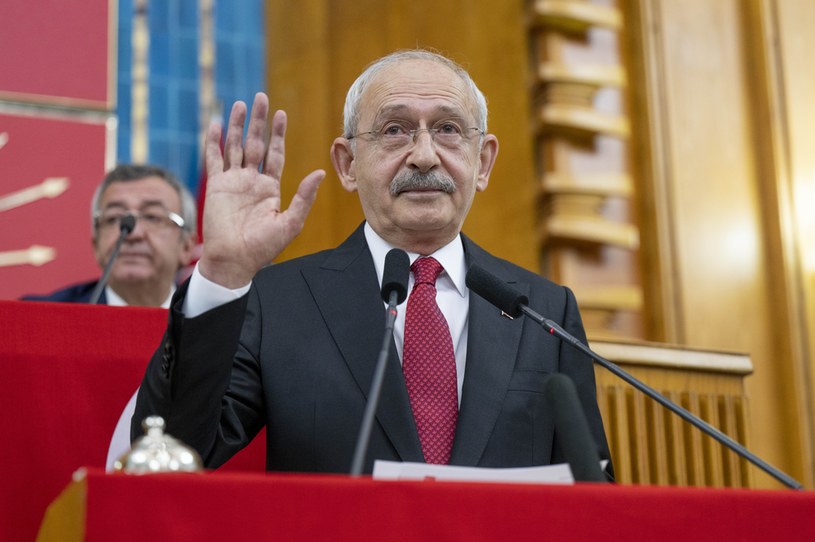 Kemal Kilicdaroglu jest kandydatem tureckiej opozycji w zaplanowanych na maj wyborach prezydenckich /Aytac Unal / Anadolu Agency /AFP