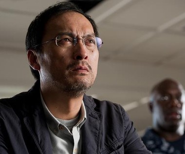 Ken Watanabe w scenie z filmu "Godzilla"