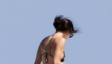 Kendall Jenner w skąpym bikini. Nie zasłoniło wszystkiego!