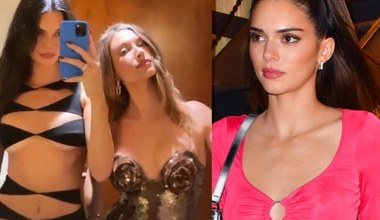 Kendall Jenner zszokowała kreacją na ślubie przyjaciółki! To jeszcze sukienka?!