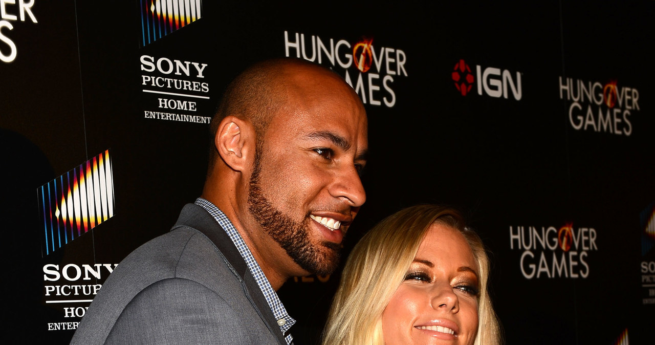 Kendra Wilkinson z mężem /Mark Davis /Getty Images