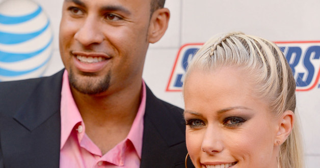 Kendra Wilkinson z mężem /Frazer Harrison /Getty Images