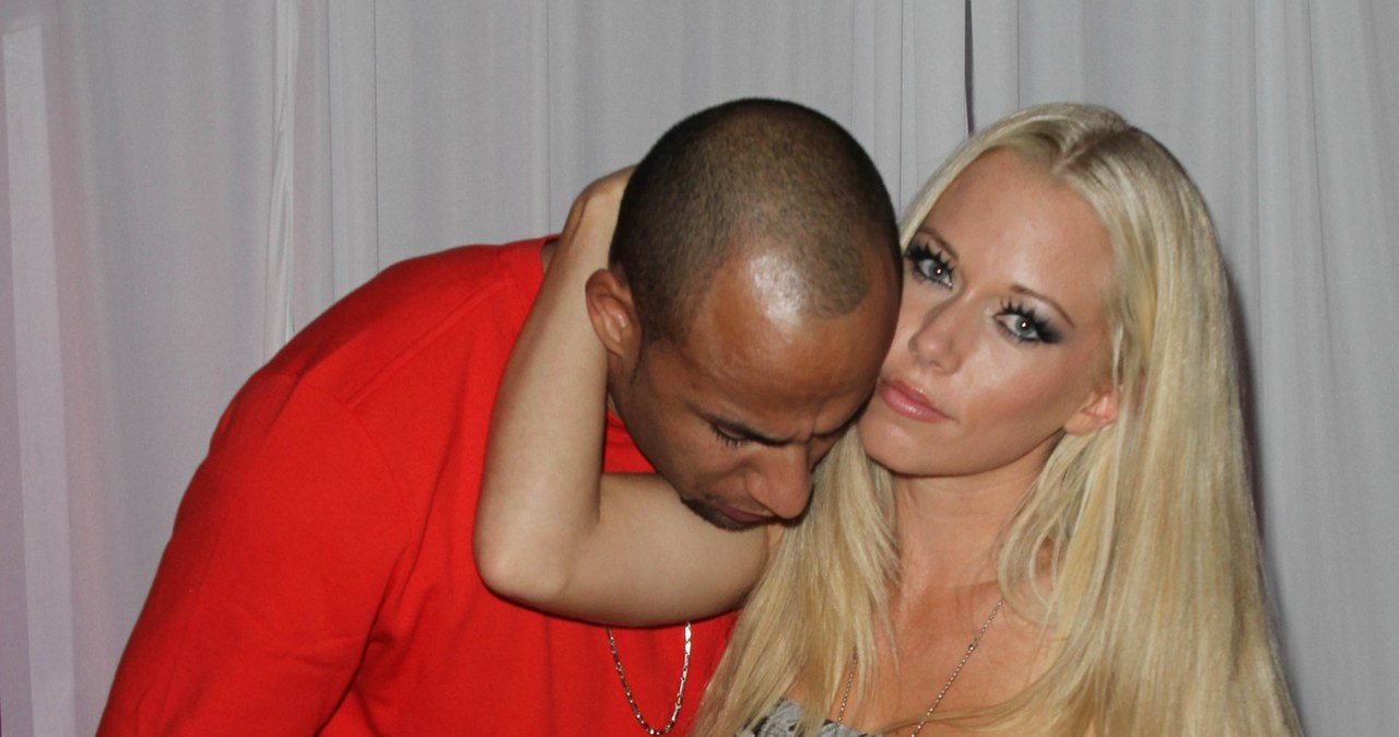 Kendra Wilkinson z mężem /Tasos Katopodis  /Getty Images