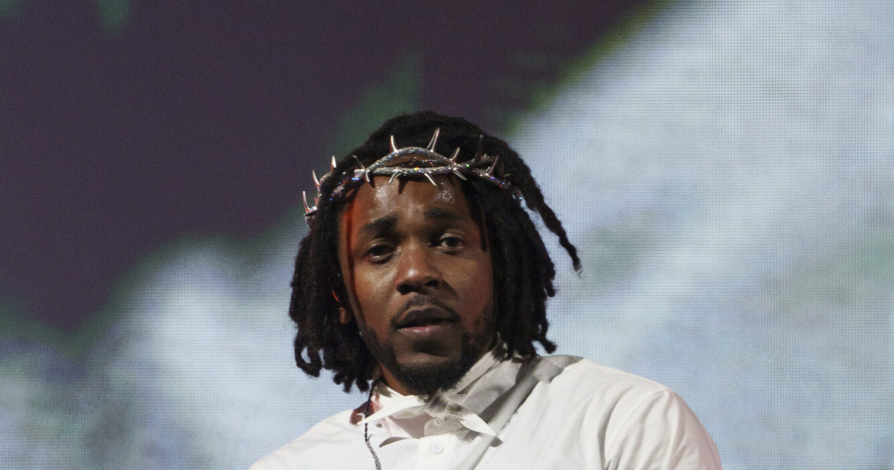 Kendrick Lamar w koronie cierniowej /AP/Associated Press/East News /East News