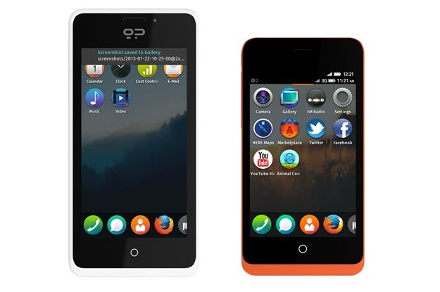 Keon i Peak - dwa developerskie smartfony z systemem Firefox OS  fot. geeksphone.com /materiały prasowe
