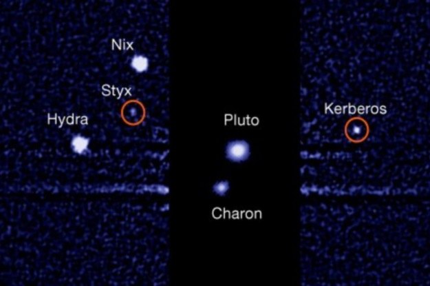 Kerberos i Styx - oto nowe księżyce Plutona /NASA