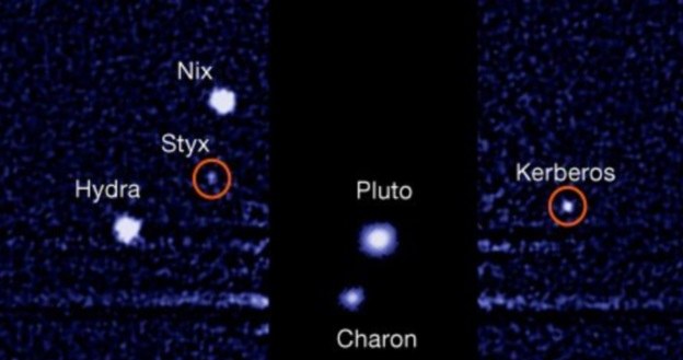 Kerberos i Styx - oto nowe księżyce Plutona /NASA
