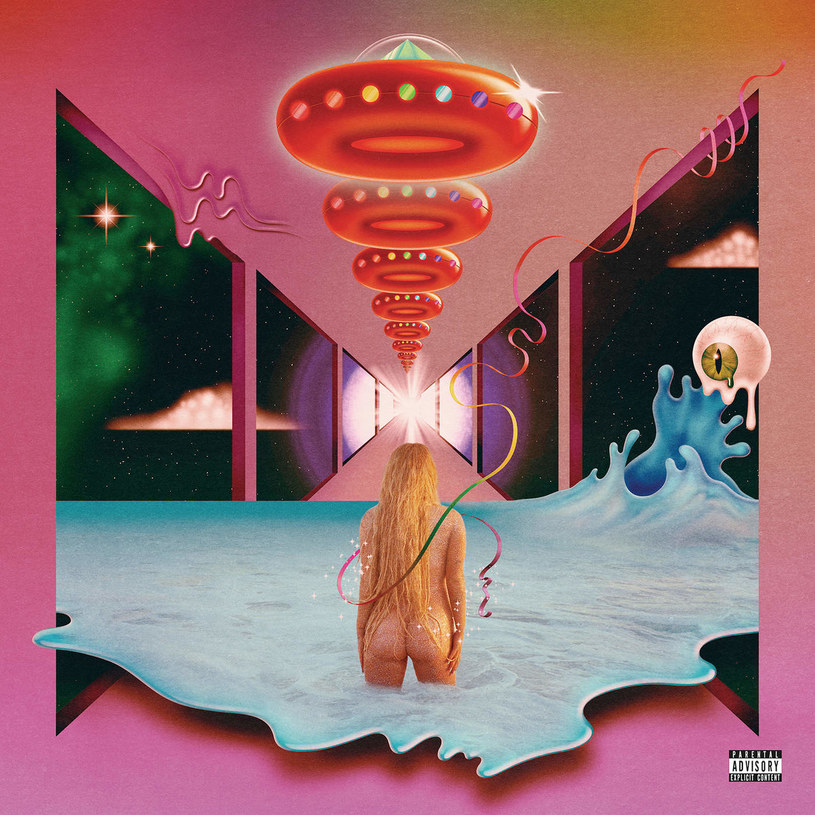 Kesha na okładce "Rainbow" /