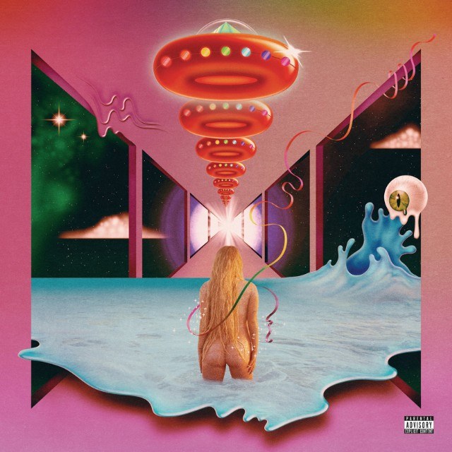 Kesha nago na okładce płyty "Rainbow" /