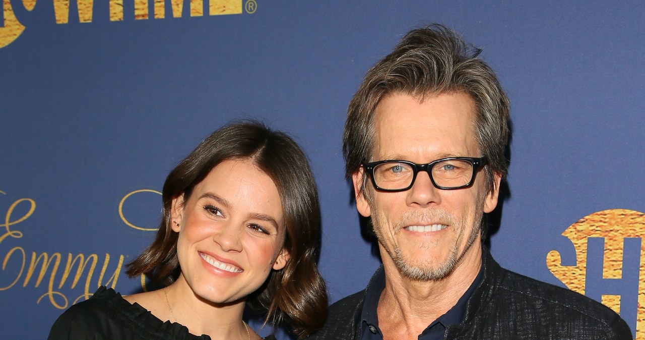 Kevin Bacon z córką Sosie /JB Lacroix/WireImage /Getty Images