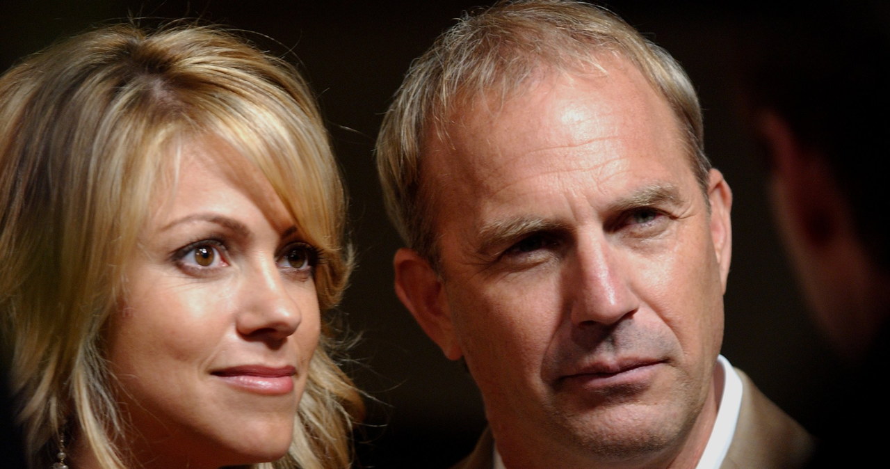 Kevin Costner i Christine Baumgartner /Lionel Hahn /Agencja FORUM