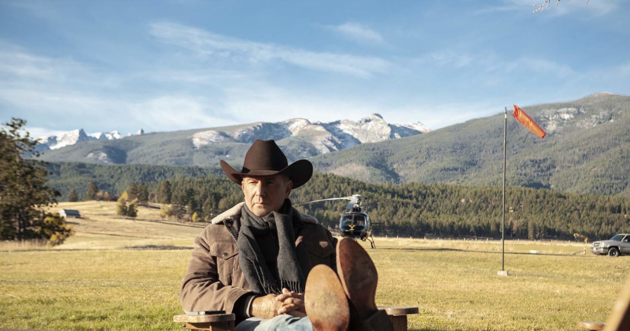 Kevin Costner w serialu "Yellowstone" /materiały prasowe