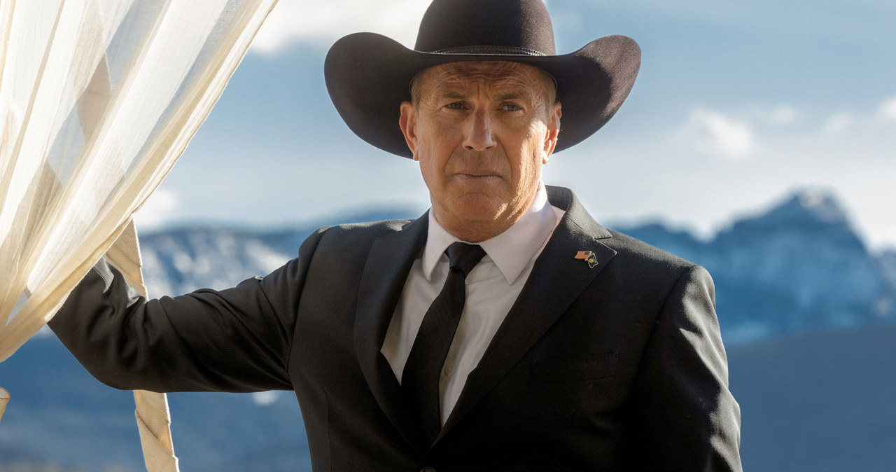 Kevin Costner w serialu "Yellowstone" /SkyShowtime /materiały prasowe