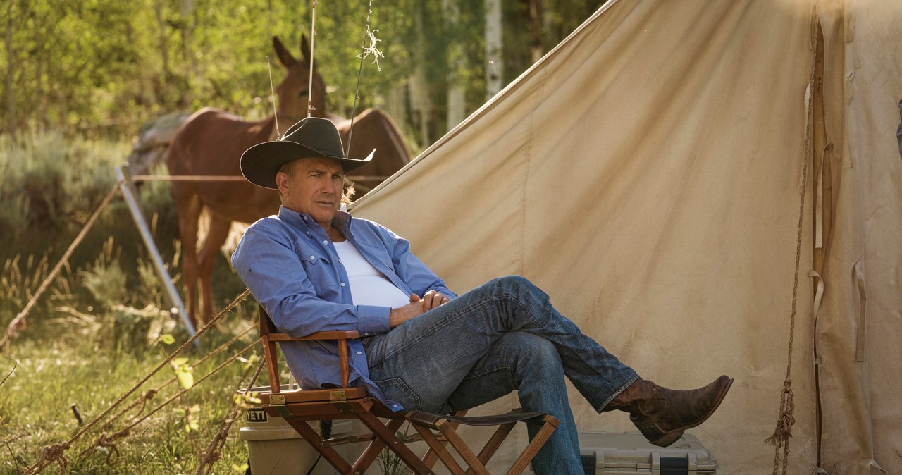 Kevin Costner w serialu "Yellowstone" /Capital Pictures / Film Stills / Forum /Agencja FORUM