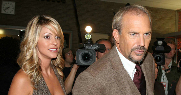 Kevin Costner z żoną &nbsp; /Splashnews