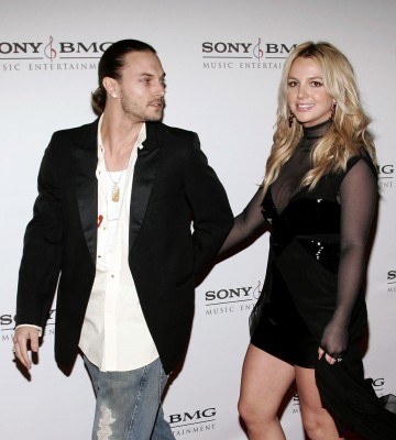 Kevin Federline i Britney Spears (zdjęcie z lutego 2006 r.) /AFP