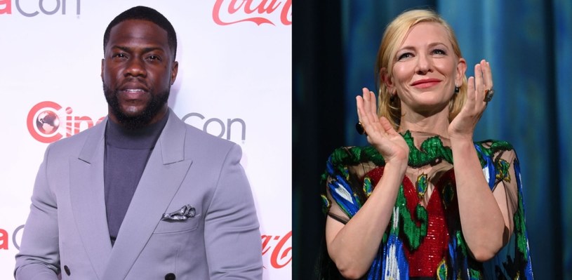 Kevin Hart i Cate Blanchett /AFP