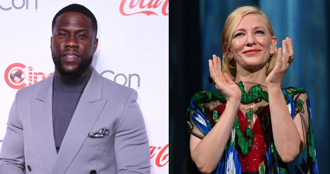 Kevin Hart i Cate Blanchett /AFP