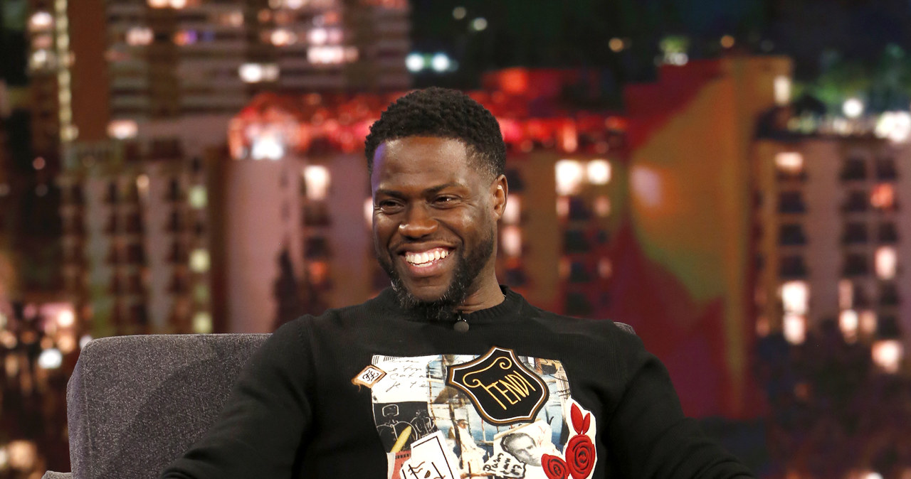 Kevin Hart w programie "Jimmy Kimmel Live!" /Randy Holmes/ABC /Getty Images