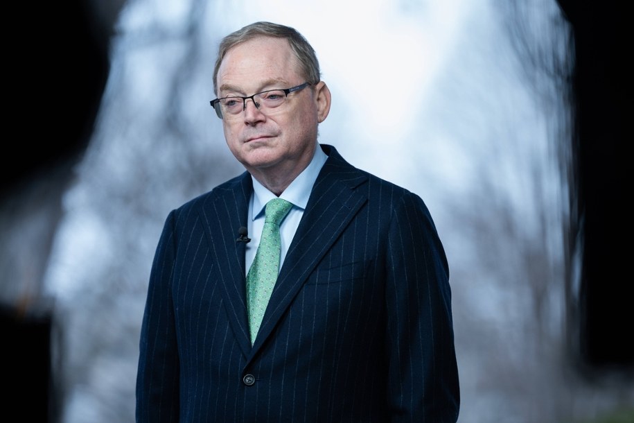 Kevin Hassett, szef Narodowej Rady Ekonomicznej Stanów Zjednoczonych /AARON SCHWARTZ / POOL / BLOOMBERG POOL  /PAP/EPA