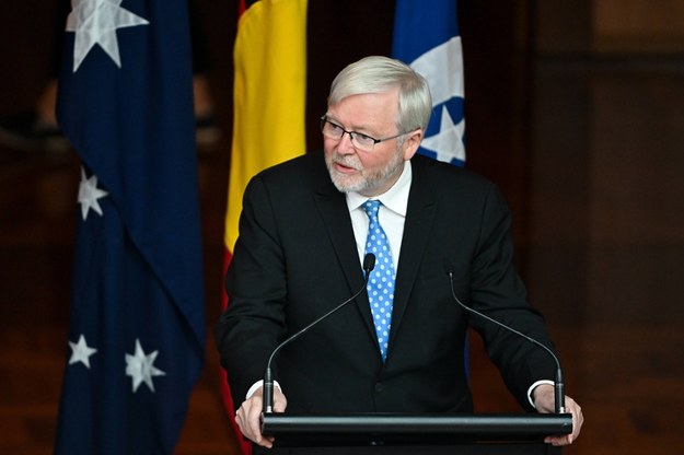 Kevin Rudd /LUKAS COCH /PAP/EPA