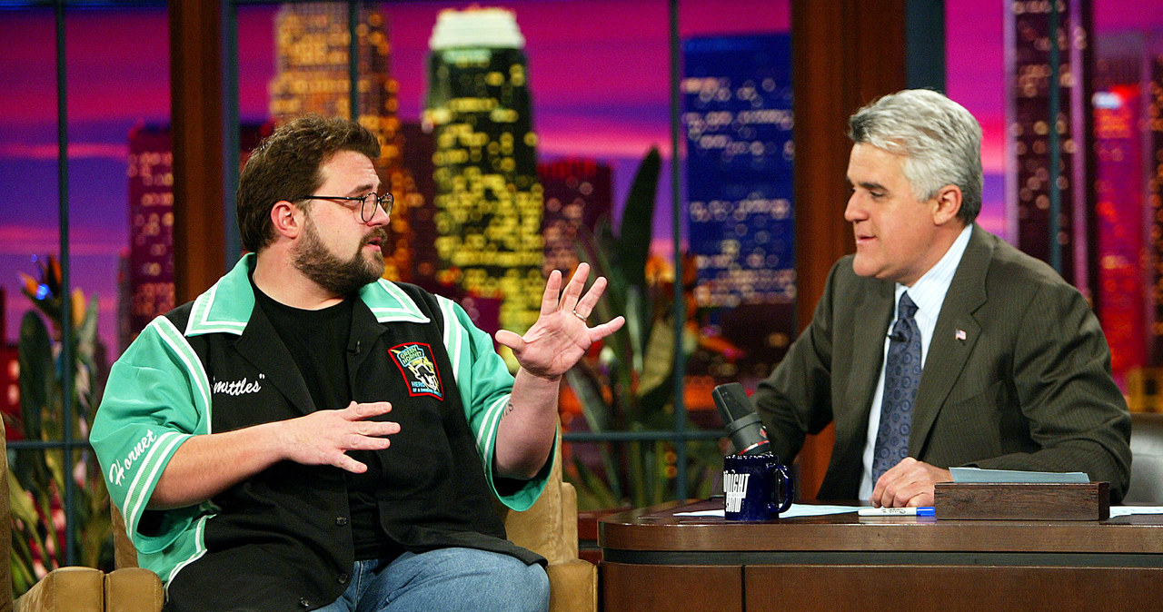 Kevin Smith w programie "The Tonight Show with Jay Leno" /Kevin Winter /Getty Images